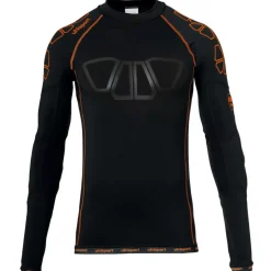 Hot uhlsport Bionikframe Baselayer Noir/Orange Fluo