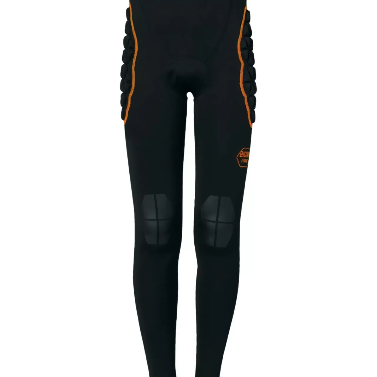 New uhlsport Bionikframe Longtight Noir/Orange Fluo