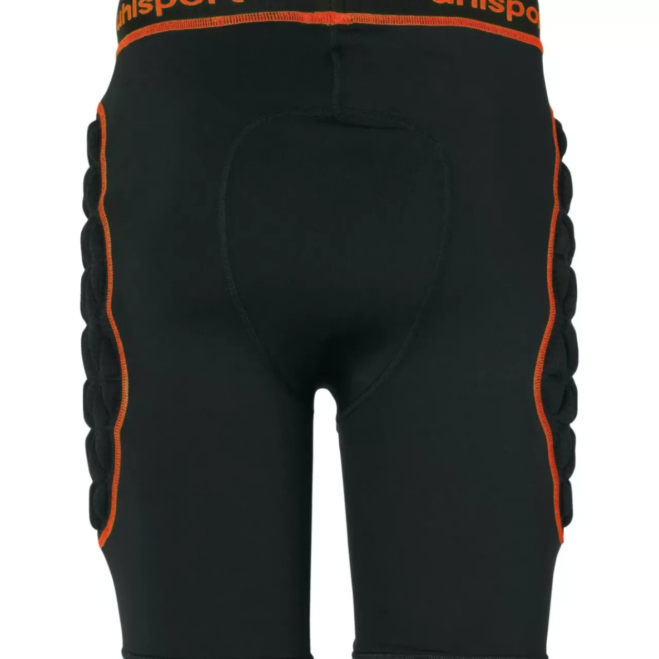New uhlsport Bionikframe Padded Short Noir/Orange Fluo