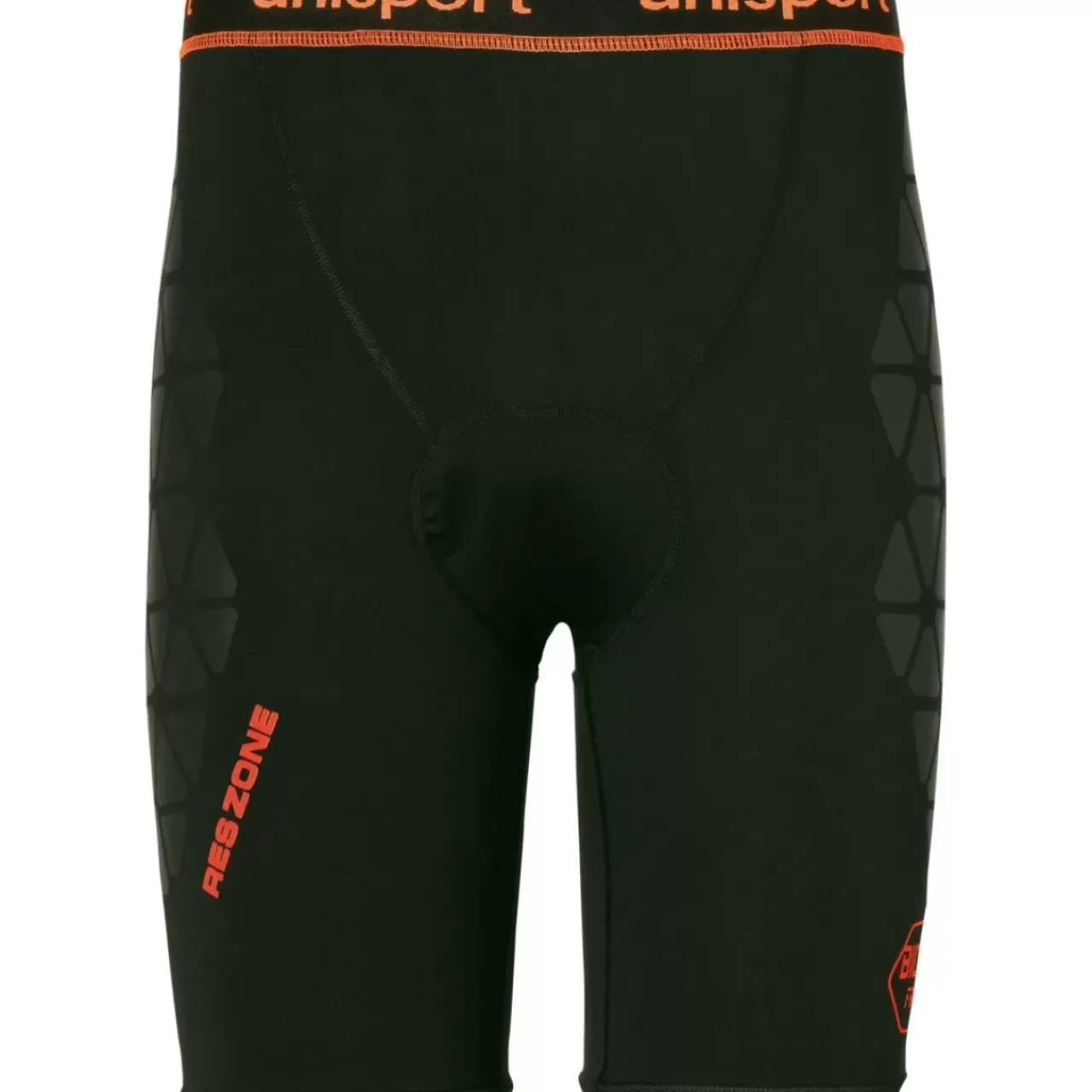 Best uhlsport Bionikframe Unpadded Short Noir/Orange Fluo