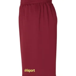 Hot uhlsport Club Shorts Bordeaux/Jaune Fluo