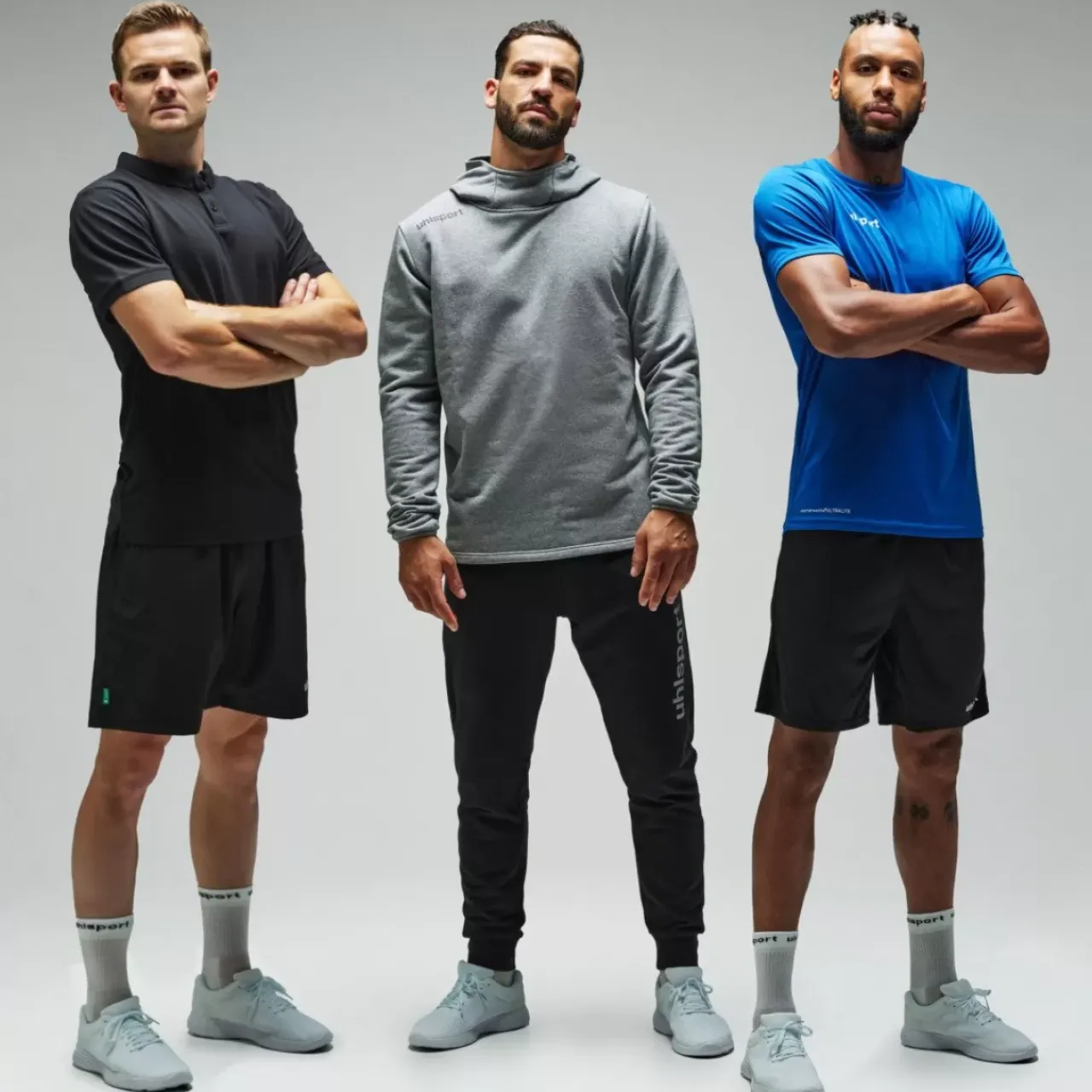 Best uhlsport Essential Polo Shirt Prime Gris Fonce Chine