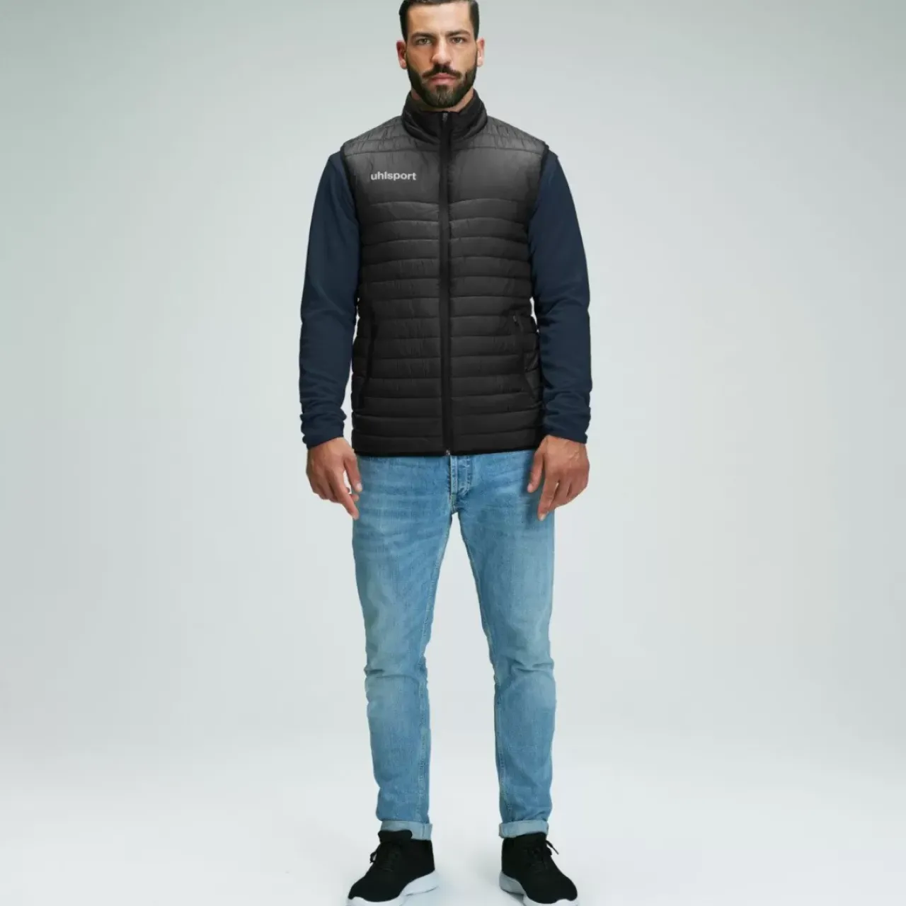 Outlet uhlsport Essential Ultra Lite Vest Bleu Marine