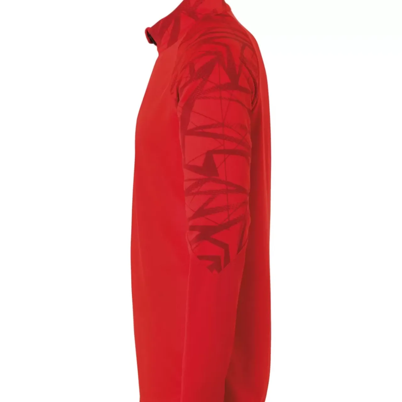 Discount uhlsport Goal 25 1/4 Zip Top Rouge/Blanc
