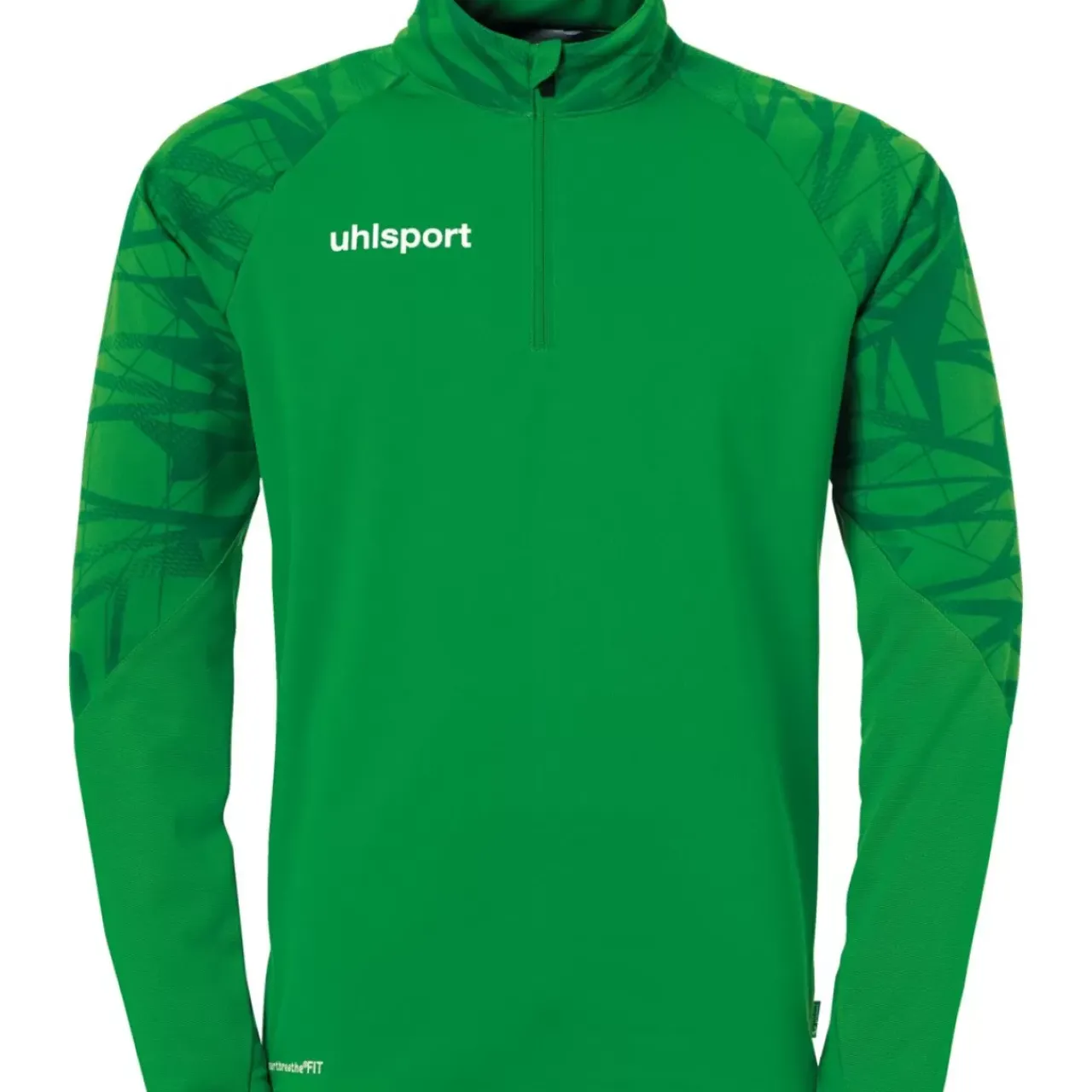 Sale uhlsport Goal 25 1/4 Zip Top Vert/Lagon