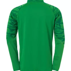 Sale uhlsport Goal 25 1/4 Zip Top Vert/Lagon