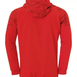 uhlsport Goal 25 Evo Woven Hood Jacket Rouge/Blanc