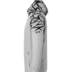 New uhlsport Goal 25 Evo Woven Hood Jacket Gris Fonce Chine/Noir