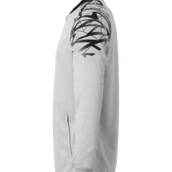 Outlet uhlsport Goal 25 Poly Jacke Gris Fonce Chine/Noir
