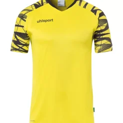 Outlet uhlsport Goal 25 Trikot Jaune Citron/Noir