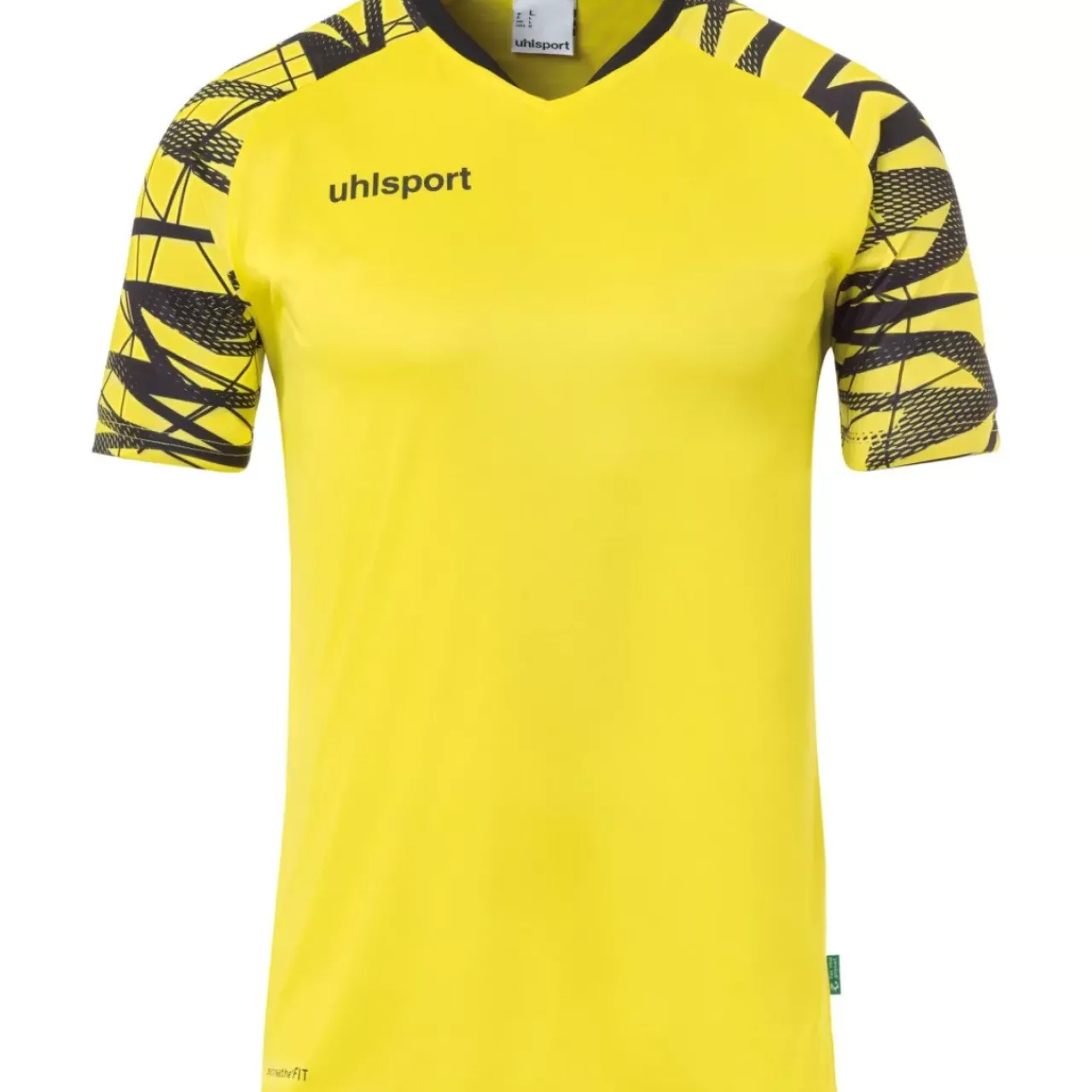 Outlet uhlsport Goal 25 Trikot Jaune Citron/Noir