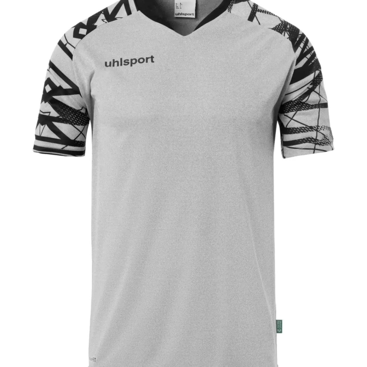 Sale uhlsport Goal 25 Trikot Gris Fonce Chine/Noir