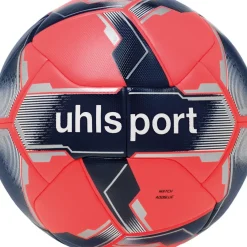Best uhlsport Match Addglue Rouge Fluo/Bleu Marine/Argent