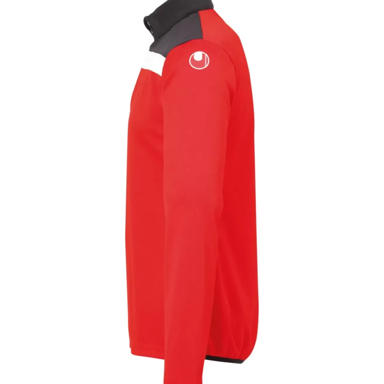 New uhlsport Offense 23 1/4 Zip Top Rouge/Noir/Blanc