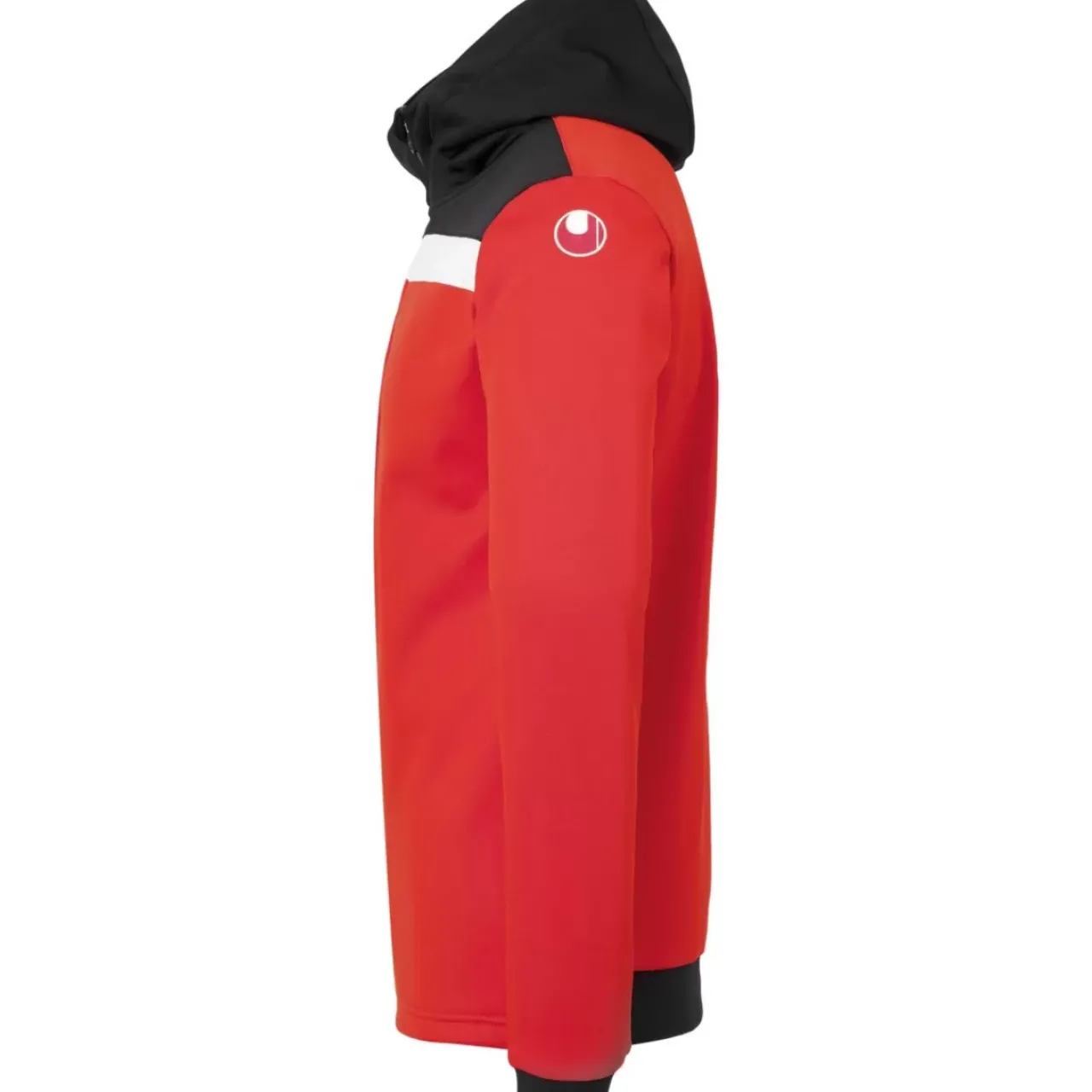 Discount uhlsport Offense 23 Multi Hood Jacket Rouge/Noir/Blanc