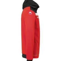 Discount uhlsport Offense 23 Multi Hood Jacket Rouge/Noir/Blanc