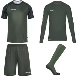 Outlet uhlsport Reaction Goalkeeper Set Dark Olive/Marine