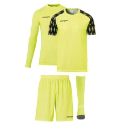 Outlet uhlsport Reaction Goalkeeper Set Jaune Fluo/Noir