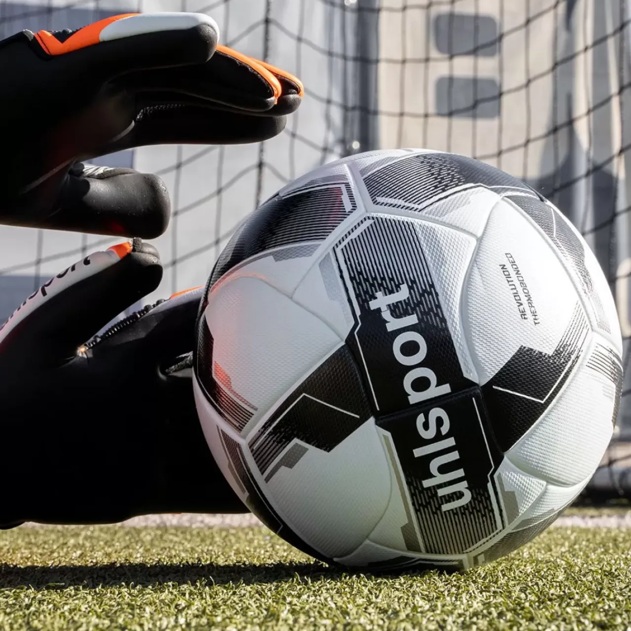 uhlsport Revolution Thermobonded Blanc/Noir/Argent