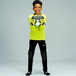 New uhlsport Save Goalkeeper Set Junior Jaune Fluo/Noir
