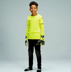 New uhlsport Save Goalkeeper Set Junior Jaune Fluo/Noir
