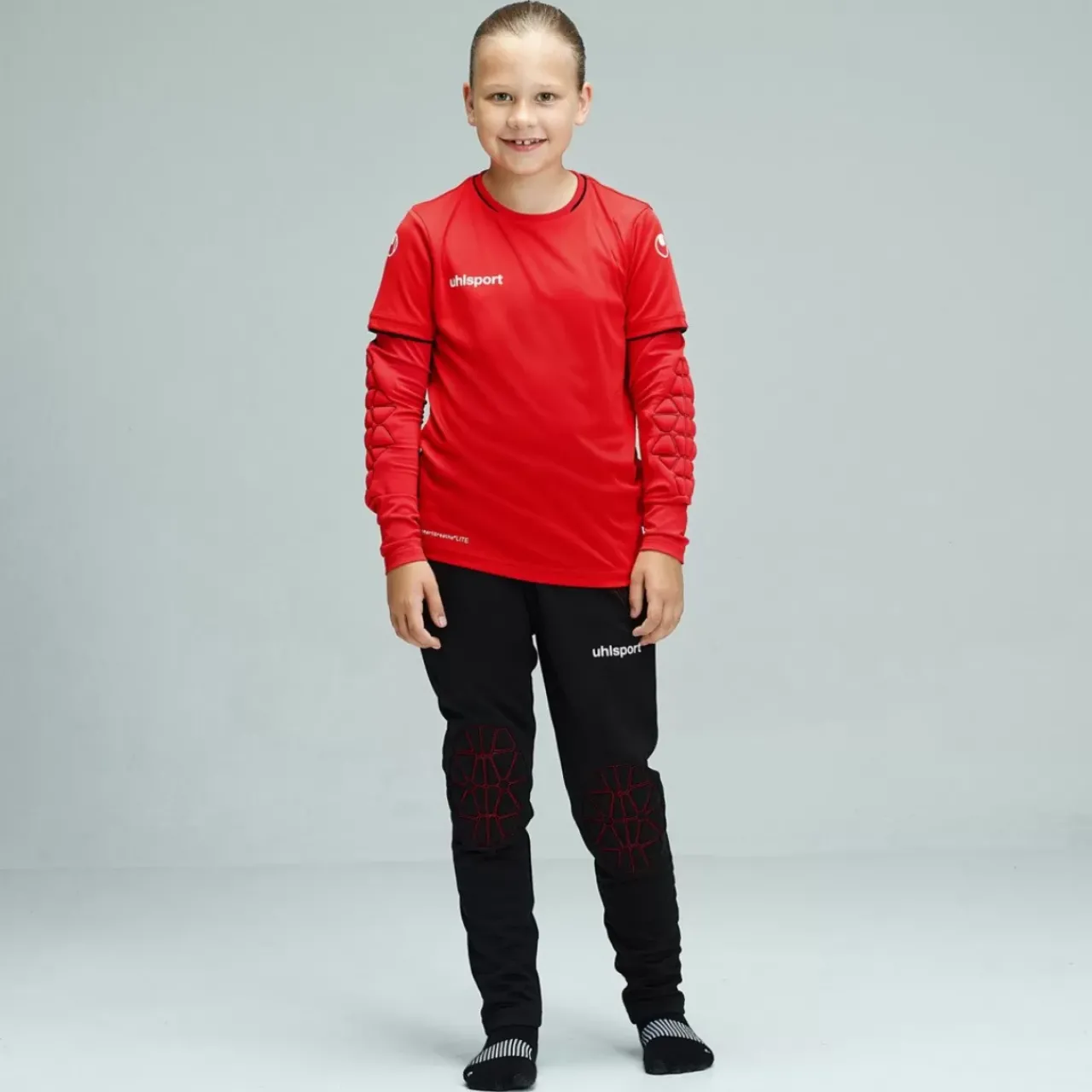 Sale uhlsport Save Goalkeeper Set Junior Noir/Anthracite