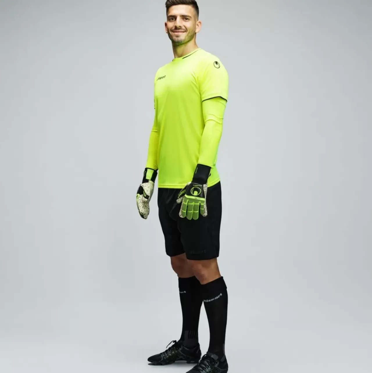 Sale uhlsport Save Goalkeeper Shirt Rouge/Noir