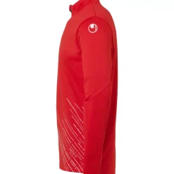 uhlsport Score 26 1/4 Zip Top Rouge/Blanc