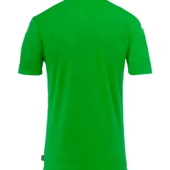 New uhlsport Score 26 Poly Polo Vert/Blanc