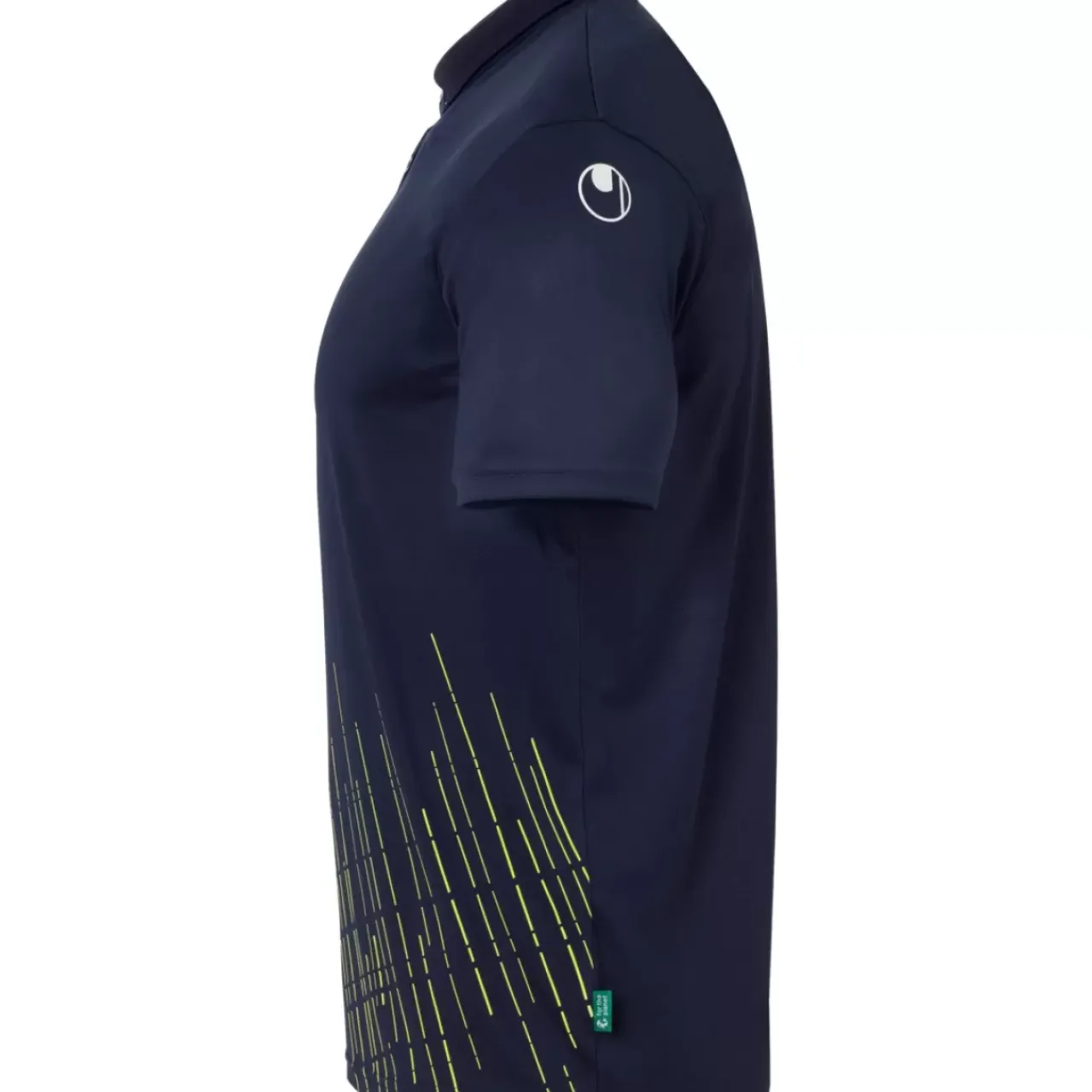 Clearance uhlsport Score 26 Poly Polo Marine/Fluo Gelb