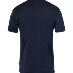 Sale uhlsport Score 26 Poly Polo Bleu Marine/Blanc