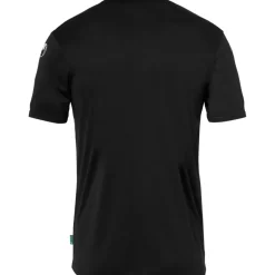 Clearance uhlsport Score 26 Poly Polo Noir/Jaune Citron