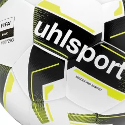 Outlet uhlsport Soccer Pro Synergy Blanc/Noir/Jaune Fluo
