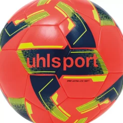 uhlsport Ultra Lite Soft 290 Rouge Fluo/Bleu Marine/Jaune Fluo